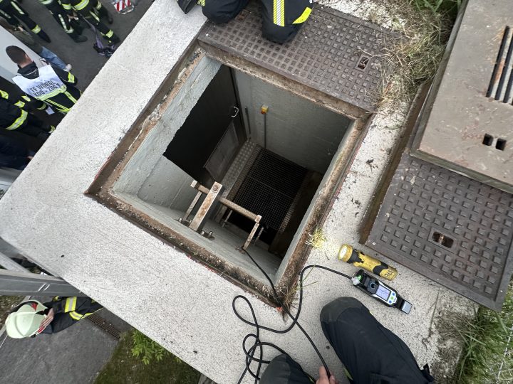 Übung | Tiefenrettung Schacht