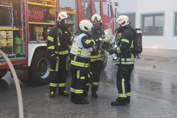 Explosion Firmengelände | Abschlussübung