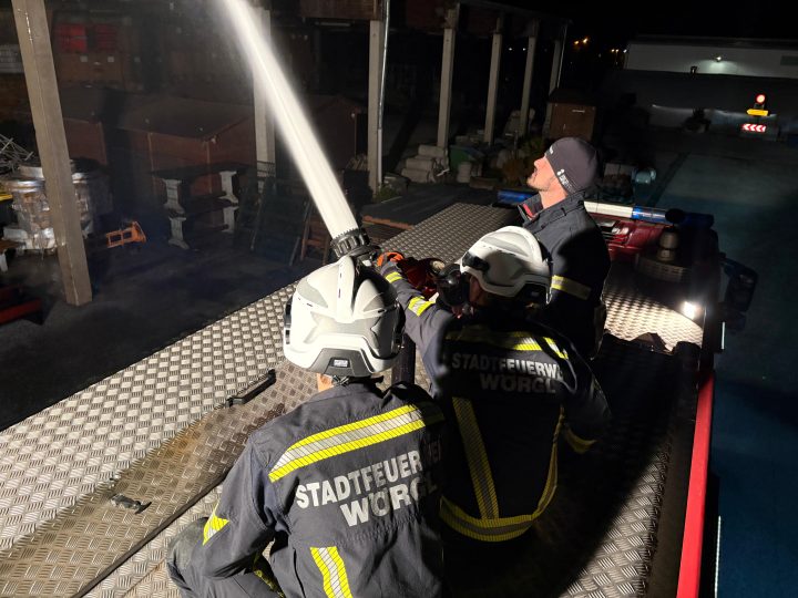 FJ-Übung | Regellöschangriff | Werfer