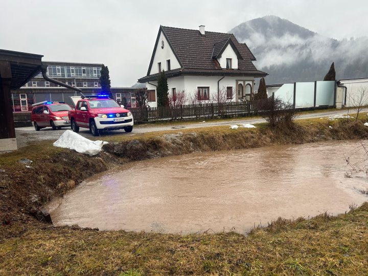 Starkregen | Verklausung Bach