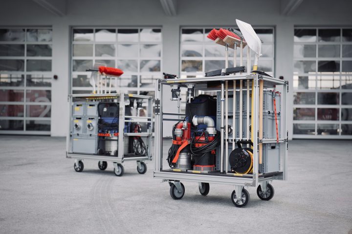 Neue Hochwassercontainer