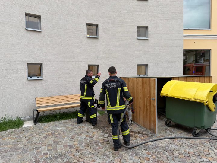 Brand Müll | Brixentaler Straße