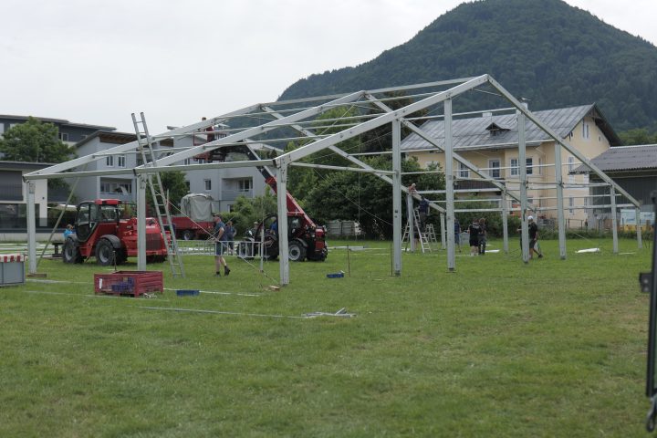 Jubiläumsfest | Aufbau